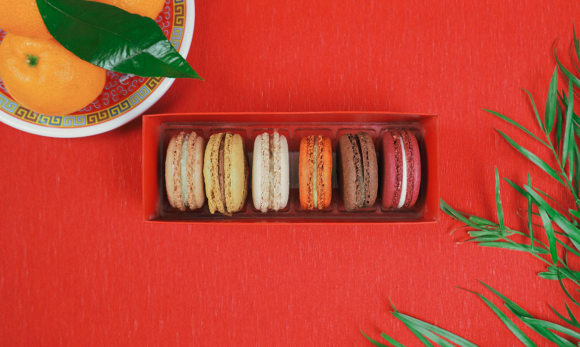 Lunar New Year Macarons